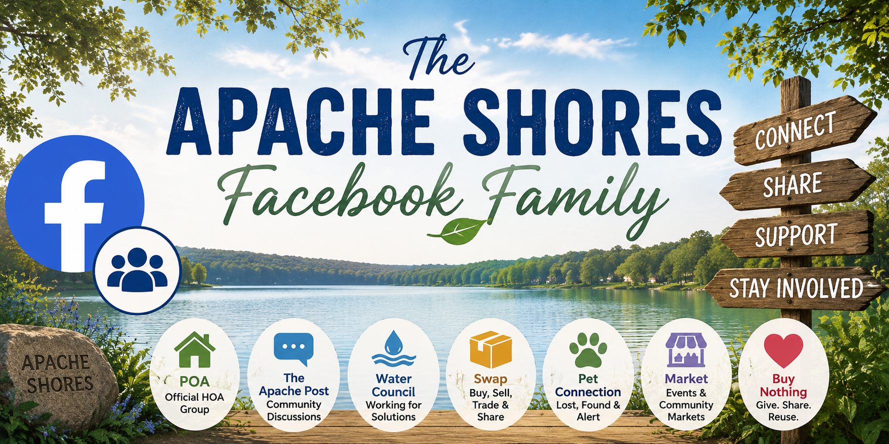 Apache Shores Facebook Family