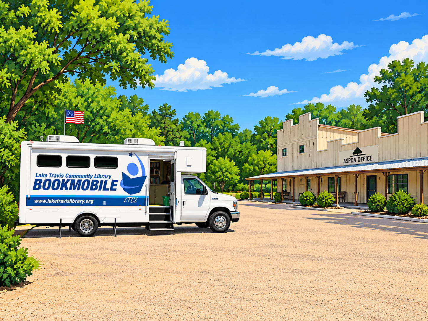 Bookmobile, Lake Travis Community Library
